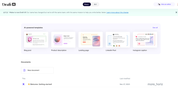 Maker ai